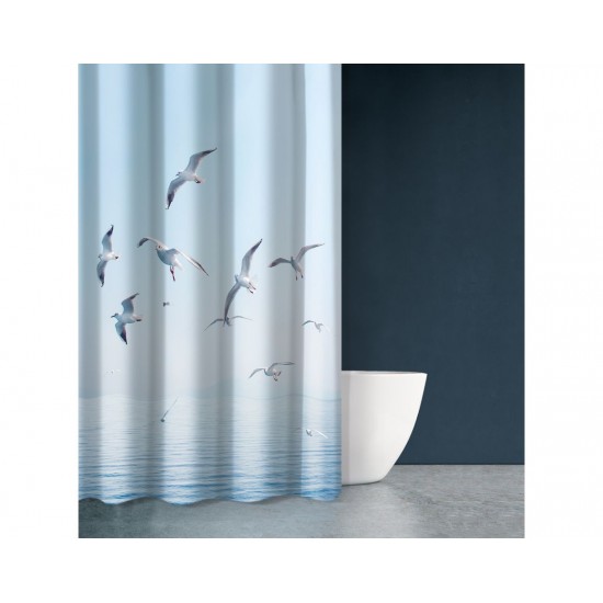 Κουρτίνα Μπάνιου 180X200 - Sea-Water Des 611