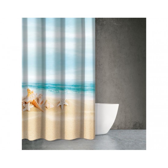Κουρτίνα Μπάνιου 180X200 - Sea-Water Des 615 