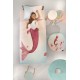 Σετ Σεντόνια Μονά 170X250 - Mermaid