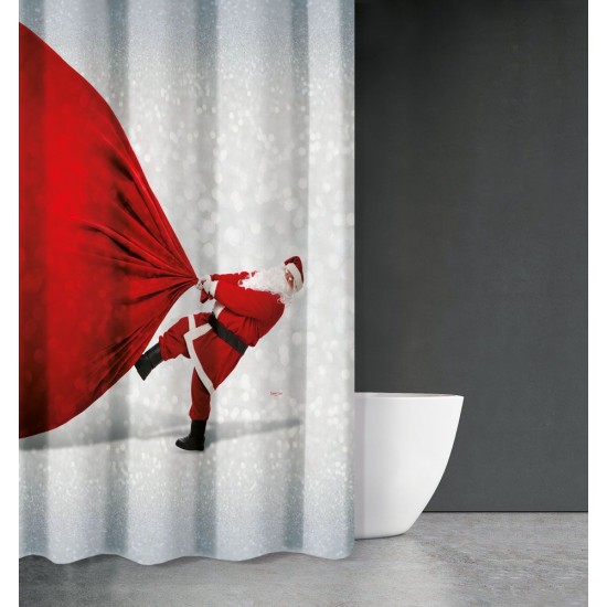 Κουρτίνα Μπάνιου 180Χ200 - Christmas Des. 409