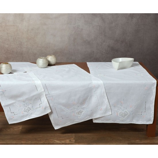 Silk Fashion Χειροποίητο Τραπεζομάντηλο 004 (170Cm X 270Cm)