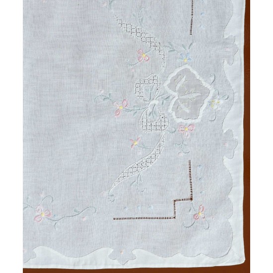 Silk Fashion Χειροποίητο Τραπεζομάντηλο 004 (170Cm X 270Cm)