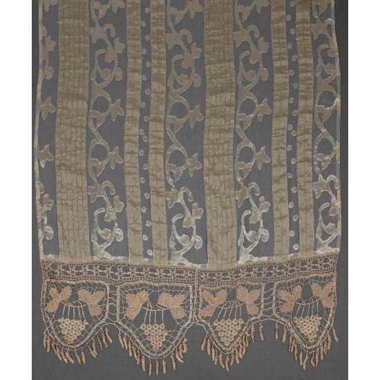 κουρτίνα 014 (270cm X 320cm) Ecru με τιράντα