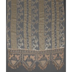 κουρτίνα 014 (120cm X 160cm) Ecru με τιράντα