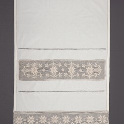 κουρτίνα 021 (90cm X 130cm) Ecru με τούνελ