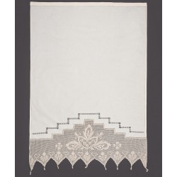 κουρτίνα 075 (50cm X 100cm) Ecru με τούνελ
