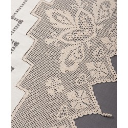 κουρτίνα 075 (50cm X 100cm) Ecru με τούνελ