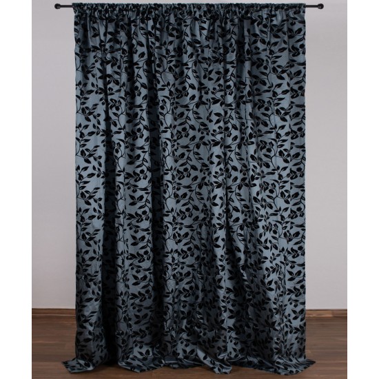 Κουρτίνα 081 (300cm X 275cm) με τρέσα ραφ