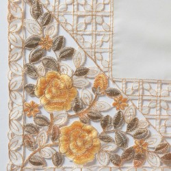 Σατέν κοφτή τραβέρσα (50cm X 150cm) 081 κίτρινο