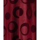 Κουρτίνα 082 (300cm X 275cm) με τρέσα μπορντώ