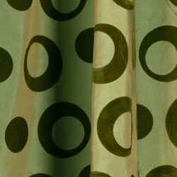 Κουρτίνα 082 (300cm X 275cm) με τρέσα λαχανί