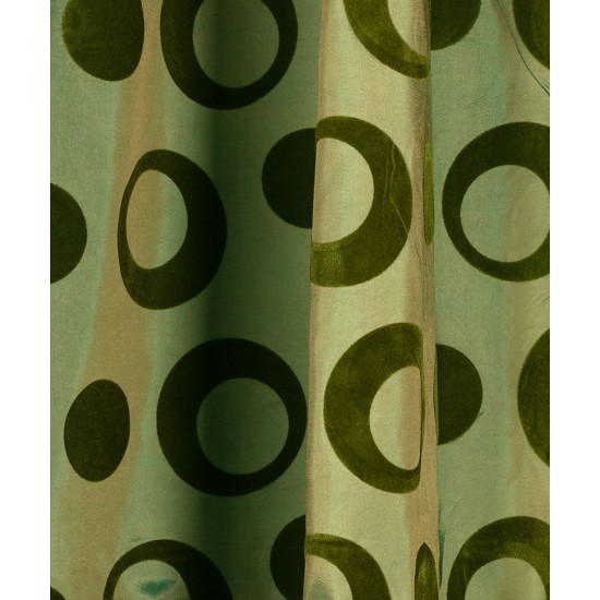 Κουρτίνα 082 (300cm X 275cm) με τρέσα λαχανί