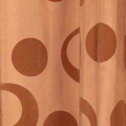 Κουρτίνα 082 (300cm X 275cm) με τρέσα χρυσό