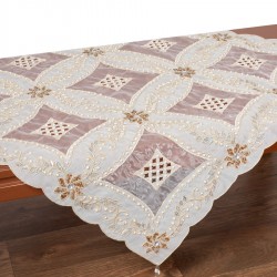 Τραπεζοκαρέ (130cm X 130cm) 090 Χρυσό