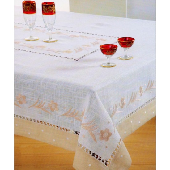 Silk Fashion Τραπεζομάντηλο Χειρός 091-1 (140Cm X 180Cm)