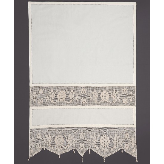 κουρτίνα 097 (50cm X 100cm) Ecru με τούνελ