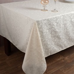 Silk Fashion Ζακάρ Τραπεζομάντηλο 1010 (180Cm X 320Cm) Μπέζ
