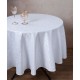 Silk Fashion Ζακάρ Ροτόντα 1010 (180Cm) Λευκό