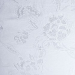 Ζακάρ τραπεζομάντηλο 10190 (140cm X 210cm) λευκό