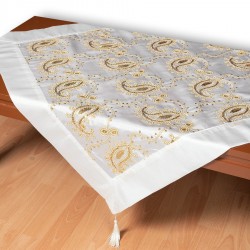 Σατέν καρέ 1028 (85cm X 85cm) λευκό  