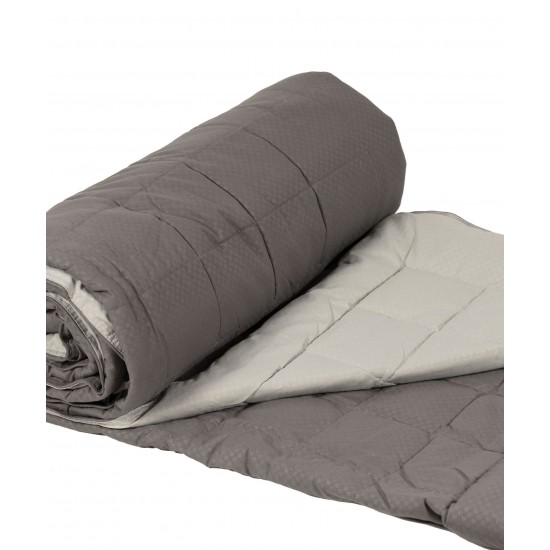 Silk Fashion Πάπλωμα (220Cm X 240Cm) 11053 Γκρί Σκούρο