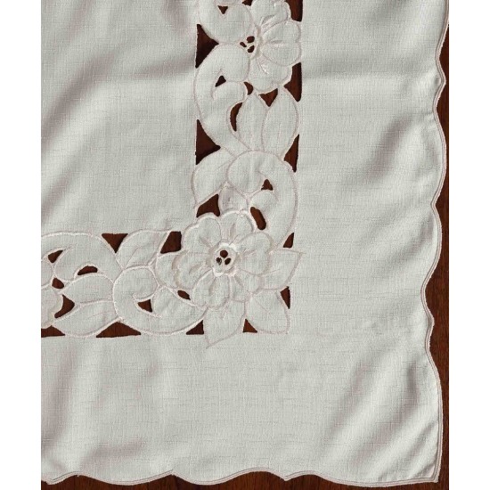 Silk Fashion Τραπεζομάντηλο Μηχανής Κοφτό (150Cm X 250Cm) 110 Μπέζ