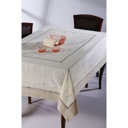 Silk Fashion Χειροποίητο Τραπεζομάντηλο 11676 (140Cm X 180Cm)