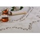 Silk Fashion Χειροποίητο Τραπεζομάντηλο 1285 (170Cm X 170Cm) Μπέζ
