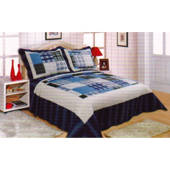Silk Fashion Κουβερλι Σετ (220Cm X 240Cm + 2 X 50Cm X 70Cm) 13-01