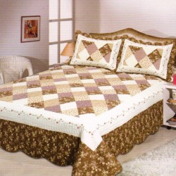 Silk Fashion Κουβερλι Σετ (160Cm X 220Cm + 1 X 50Cm X 70 Cm) 13-052