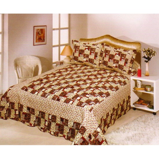 Silk Fashion Κουβερλι Σετ (220Cm X 240Cm + 2 X 50Cm X 70Cm) 13-8