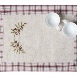 Σουπλά 1312 (35cm X 50cm) κόκκινο