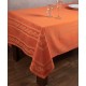 Ζακάρ τραπεζομάντηλο 1385 (154cm X 213cm) πορτοκαλί Ζακάρ τραπεζομάντηλο 1385 (154cm X 213cm) πορτοκαλί