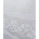 Ζακάρ τραπεζομάντηλο 1385 (154cm X 213cm) λευκό Ζακάρ τραπεζομάντηλο 1385 (154cm X 213cm) λευκό