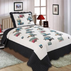 Silk Fashion Κουβερλι Σετ (160Cm X 220Cm + 1 X 50Cm X 70Cm) 1511-39