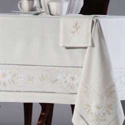 Silk Fashion Χειροποίητο Τραπεζομάντηλο 1558 (170Cm X 220Cm)