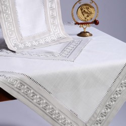 Τραπεζομάντηλο 17056 (180cm X 350cm) γκρί