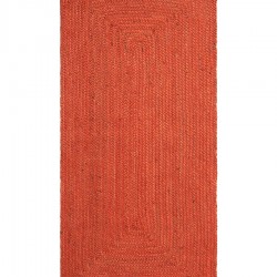 Χαλί γιούτα 1718 (160cm X 230cm) Teracotta