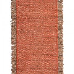 Χαλί γιούτα 1743 (70cm X 160cm) Salmon