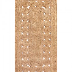 Χαλί γιούτα 1761 (60cm X 130cm) Light Grey