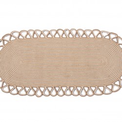 Χαλί γιούτα 1911 (120cm X 180cm) Beige