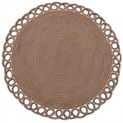 Χαλί γιούτα 1911 (120cm) Light Grey