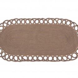 Χαλί γιούτα 1911 (70cm X 160cm) Light Grey