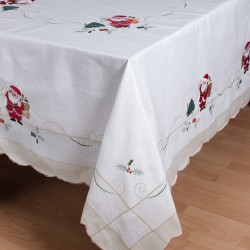Χριστουγεννιάτικο τραπεζομάντηλο (170cm X 215cm) 1950