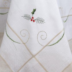 Χριστουγεννιάτικο τραπεζομάντηλο (170cm X 170cm) 1950