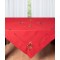 Χριστουγεννιάτικο τραπεζομάντηλο (180cm X 180cm) 1982 κόκκινο