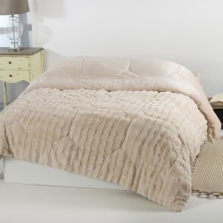 Κουβερτοπάπλωμα Burble (170cm X 240cm) Cream