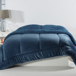 Κουβερτοπάπλωμα Solid (240cm X 260cm) Navy