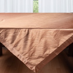 Σατέν τραπεζομάντηλο 2009 (130cm X 160cm) καφέ