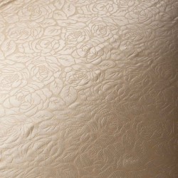 Σατέν τραπεζομάντηλο 2009 λουλούδι (160cm X 220cm) χρυσό